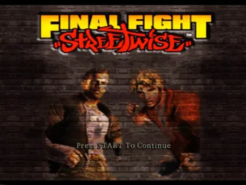 Final Fight Streetwise (USA) screen shot title